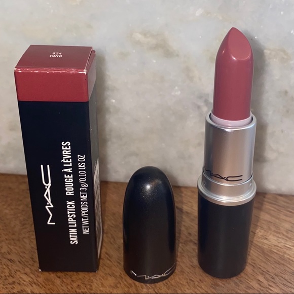 Mac Satin Lipstick In Twig Nwt